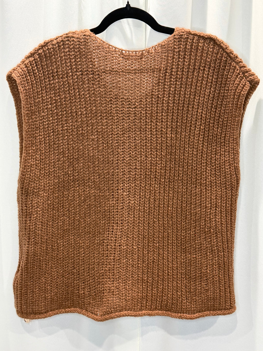 Button Up Sweater Vest