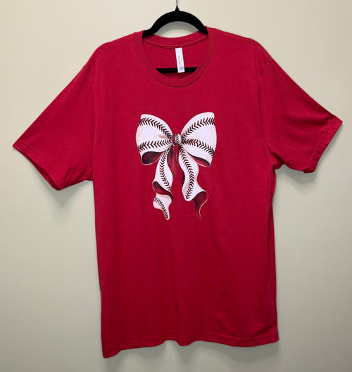 Baseball Bow T-shirt