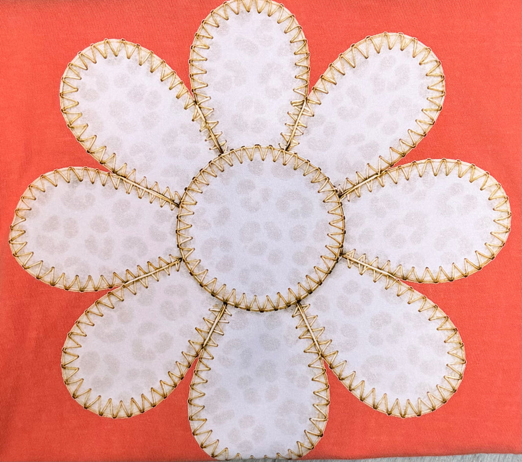 Leopard Daisy Tee