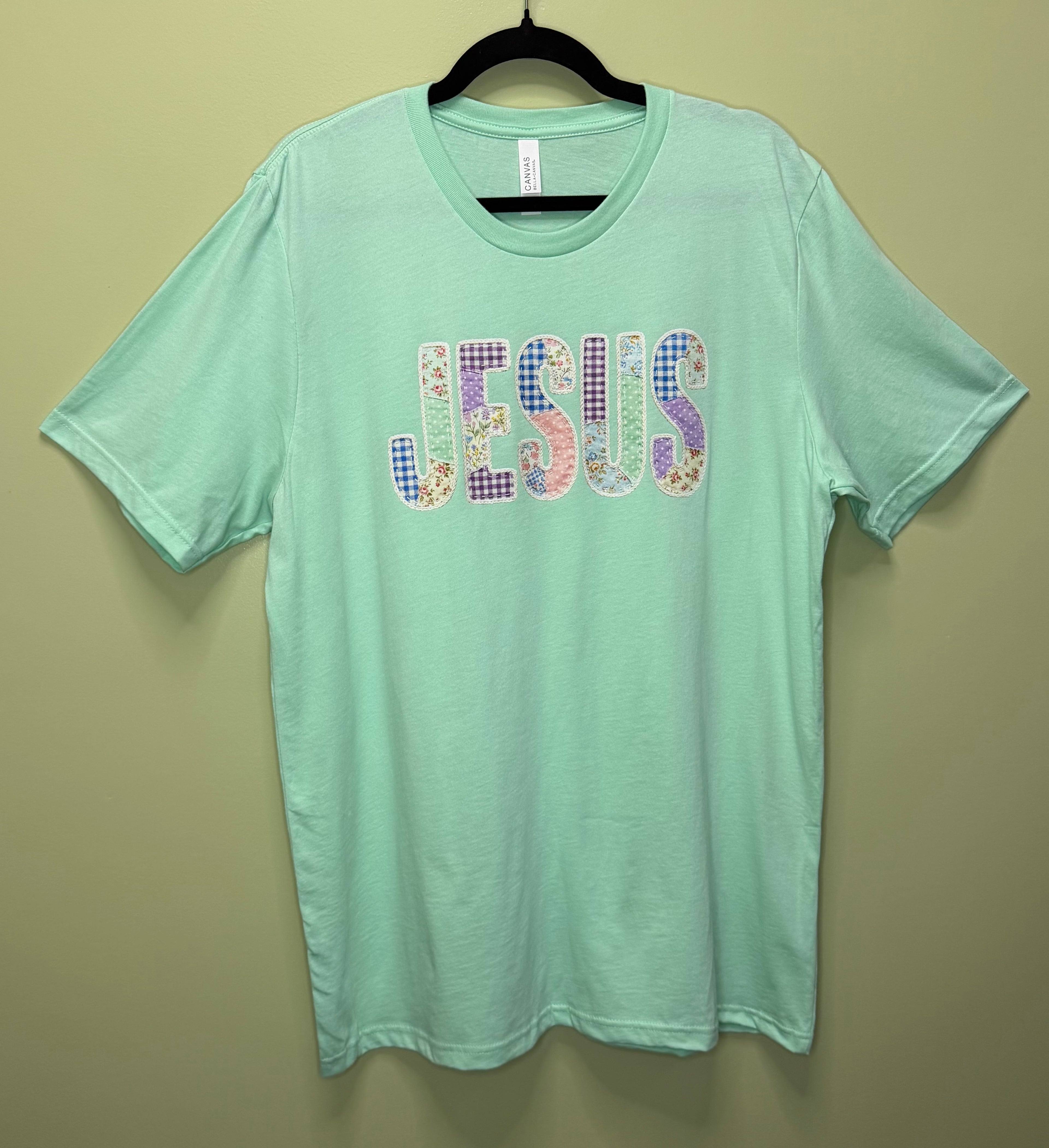 Patchwork Jesus T-shirt