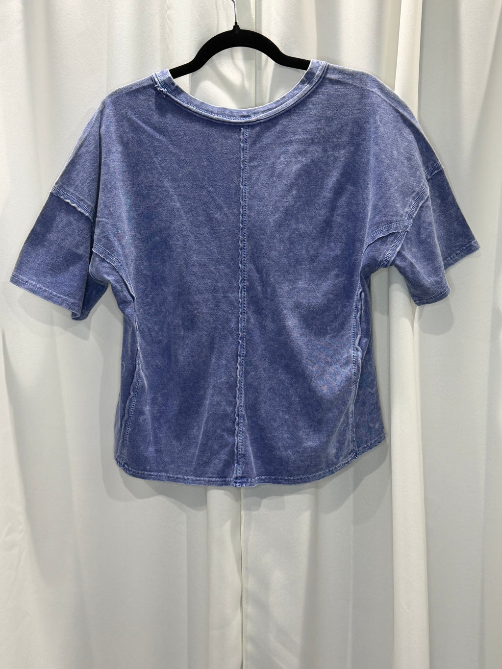 Acid washed short set