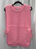 Side Tie Sweater Vest