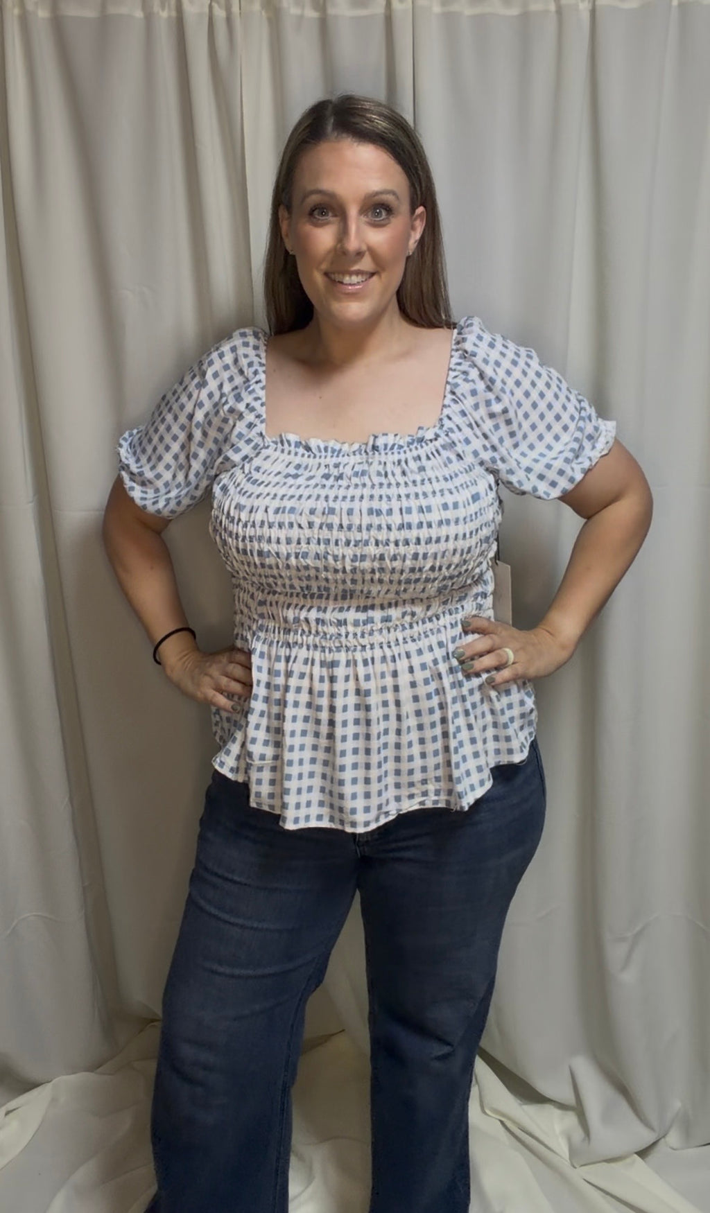 Smock Baby Doll Top