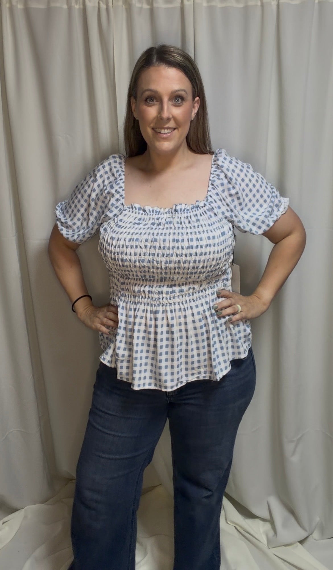Smock Baby Doll Top