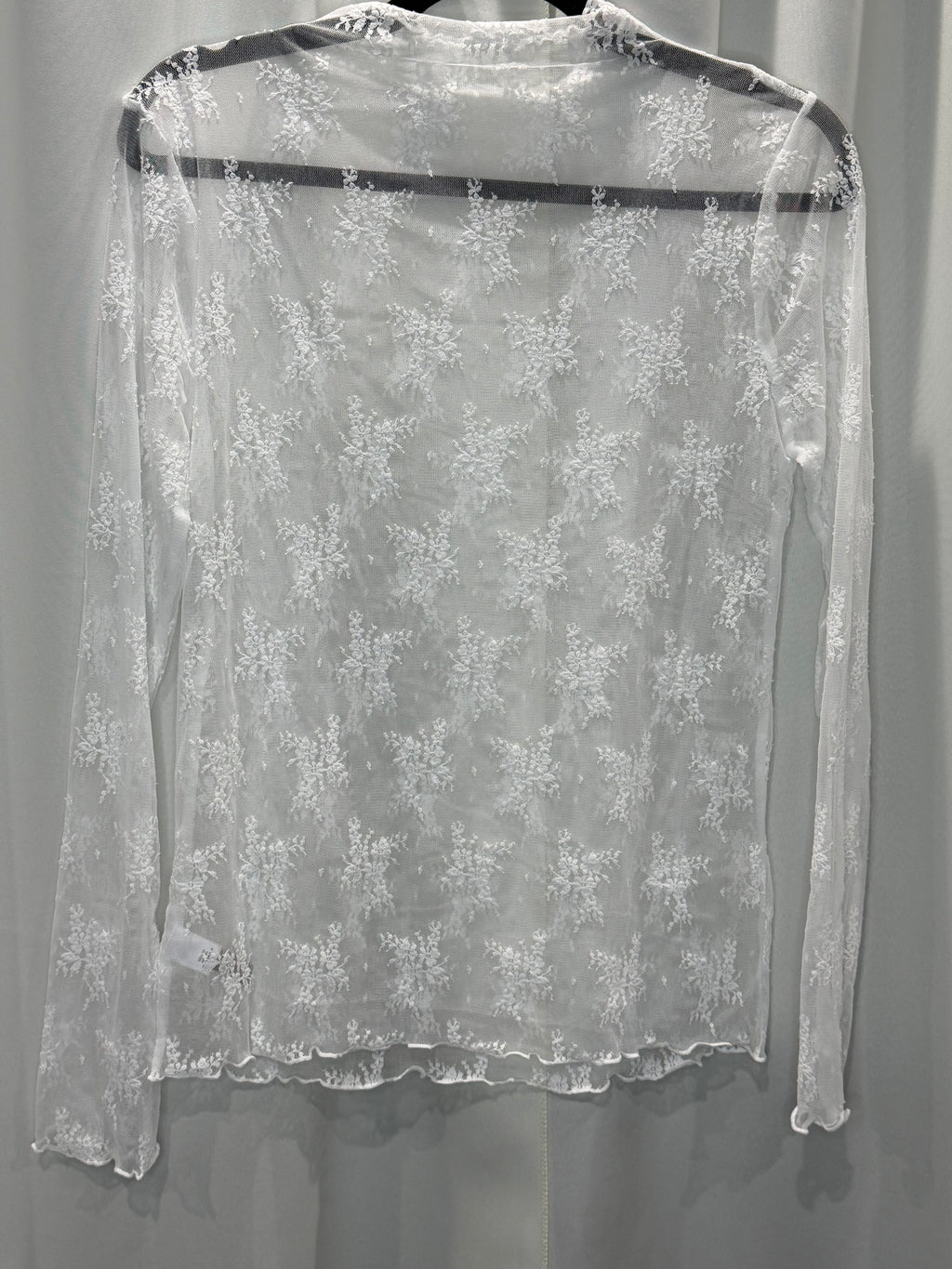 Lace See Through Layering Top
