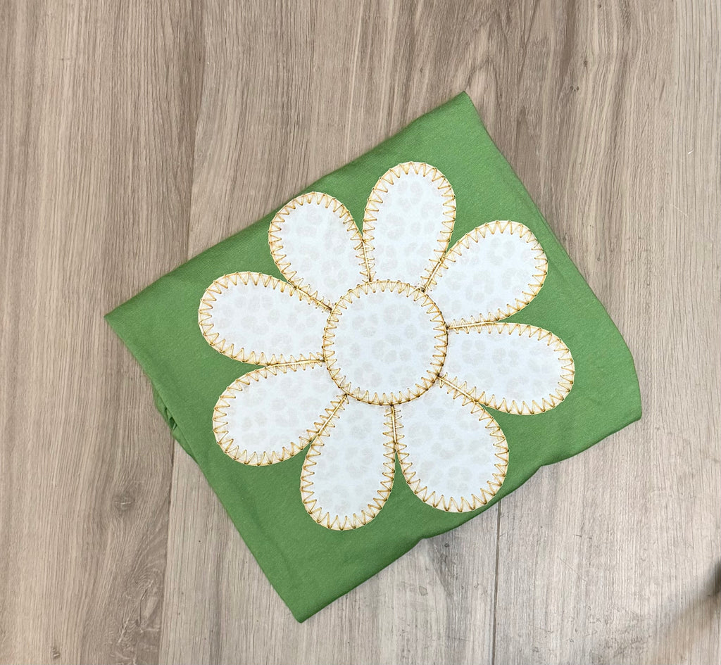Leopard Daisy Tee