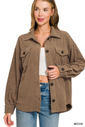 Oversized Fleece Shacket