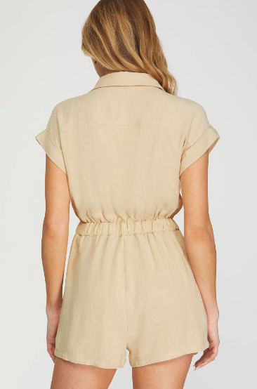 Drop Sleeve Romper