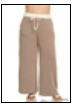 Plus Size Ribbed Pant