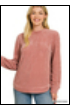 Chenille Waffle Sweater