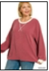 Plus Size Cozy Ribbed Top